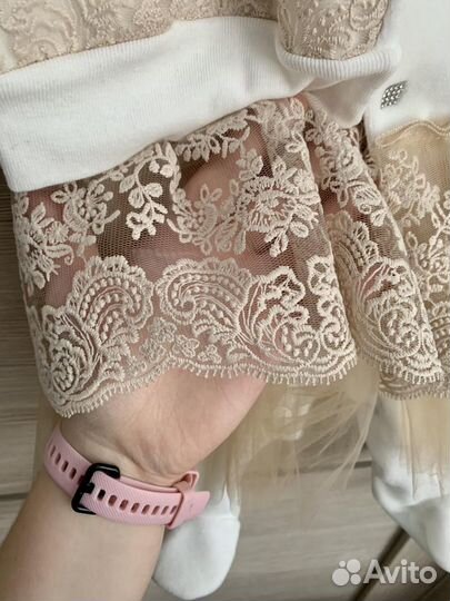 Комбинезон на выписку для девочки