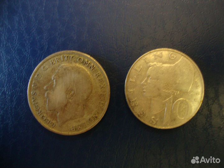 Иностранные серебряные монеты