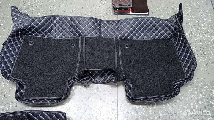 3D Автоковрики из премиум экокожи Фольксваген поло