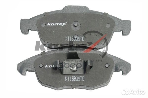 Колодки торм. перед.к-т KT1690STD kortex