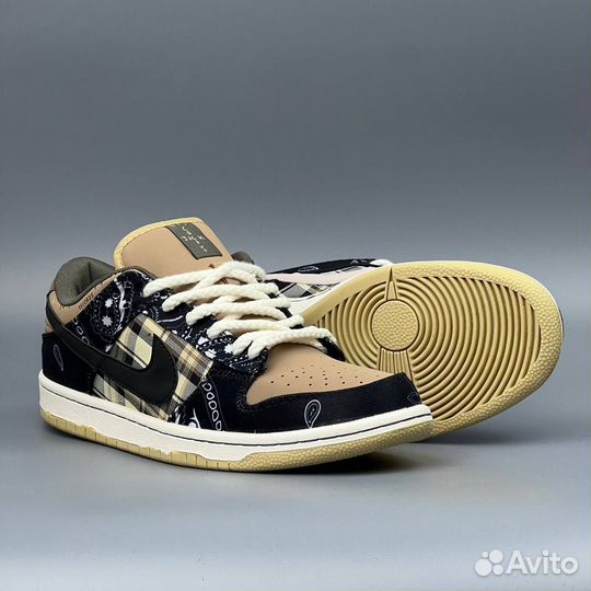 Кроссовки Nike Dunk Travis (Арт.99486)