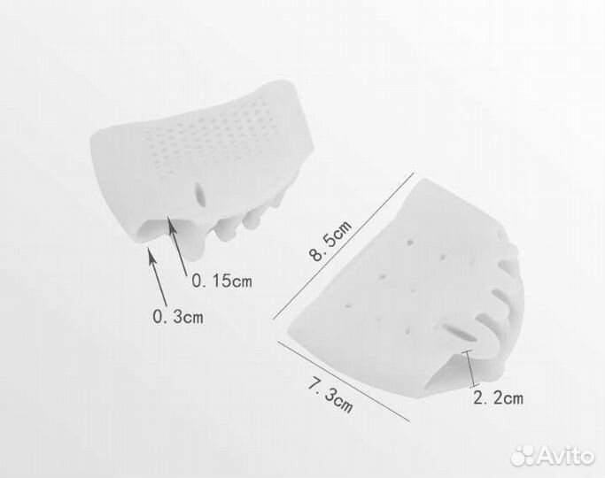 Гелевые подушечки для стоп