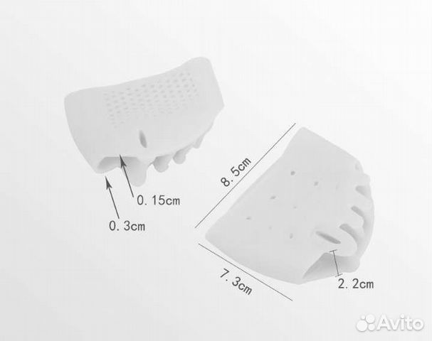 Гелевые подушечки для стоп