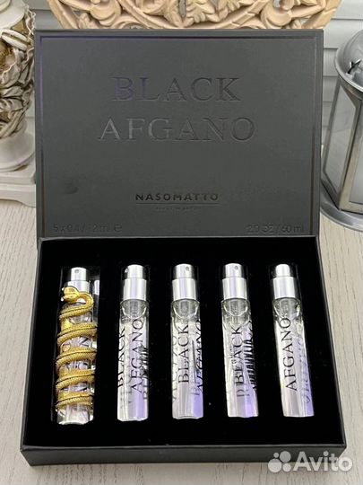 Набор парфюма Black Afgano Nasomatto