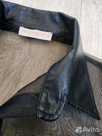 Блуза рубашка прозрачная