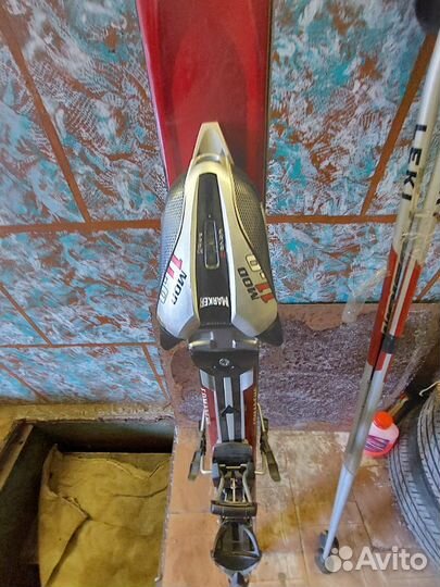 Лыжи горные и палки