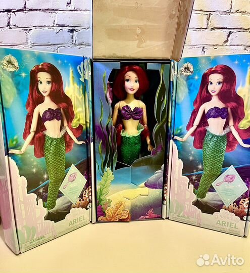 Новые Кукла Ариэль/Русалка/с нюансом