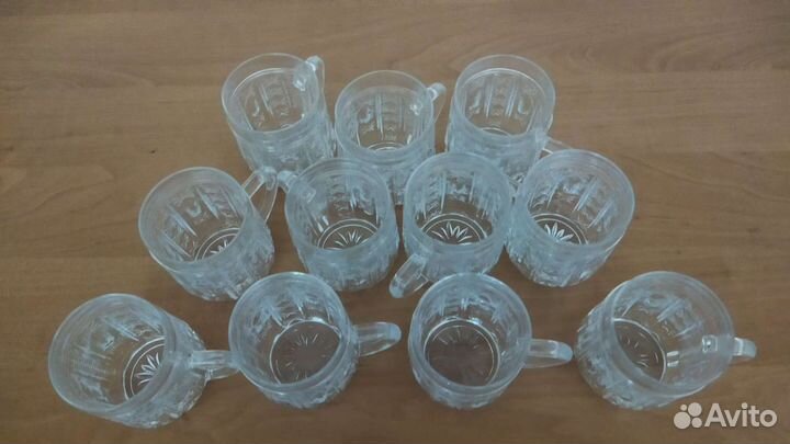 Чашки из хрусталя