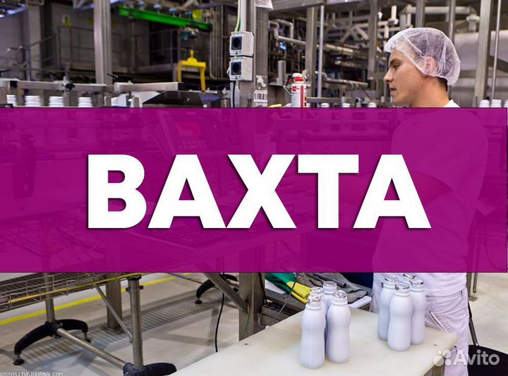 Упаковщик Йогурты Стабильные выплаты