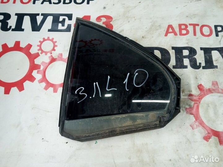 Стекло заднее левое Mitsubishi Lancer 10 седан 1.8