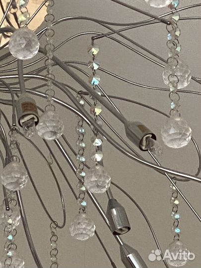 Люстра потолочная подвесная бу