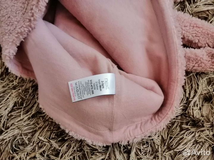 Сарафан для девочки next 98 новый плюшевый