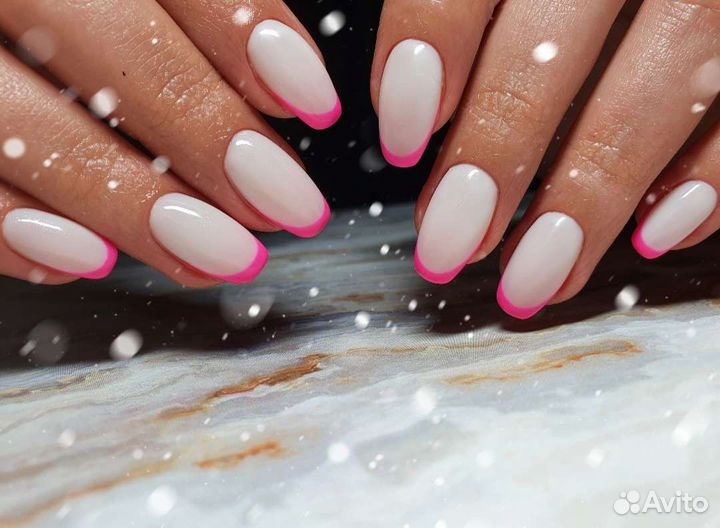 Маникюр-педикюр наращивание ногтей