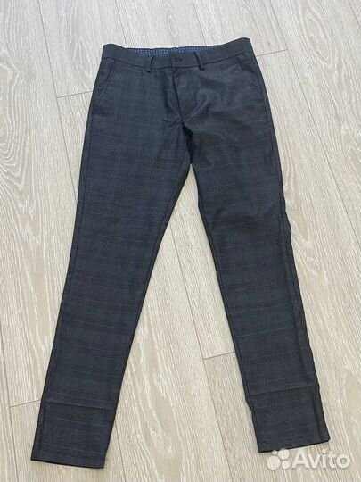 Брюки в клетку