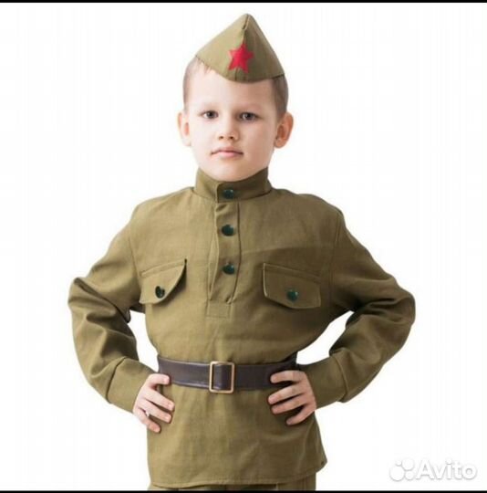 Детская военная форма на 9 мая