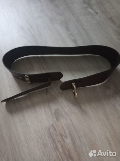 Пояс-ремень кожаный женский