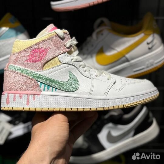 Кроссовки Nike air Jordan 1 (Арт.68256)