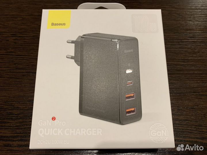 Зарядное устройство baseus GAN2 PRO 100w