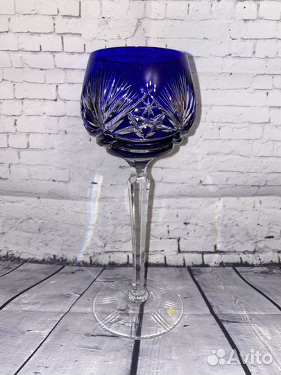 Винтажные хрустальные фужеры, Германия