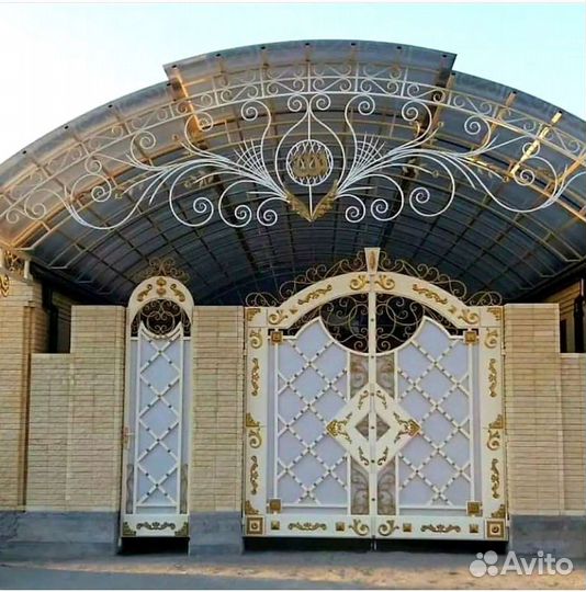 Ковка ворота перила навесы двери