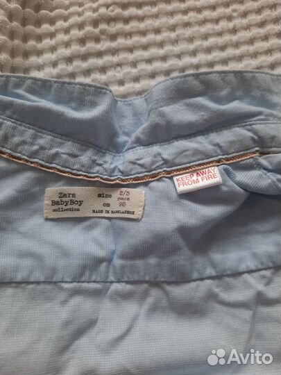 Рубашка zara 98 размер