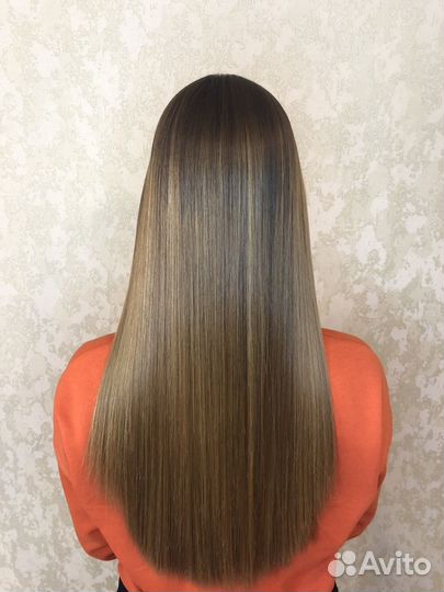 Кератин ботокс волос