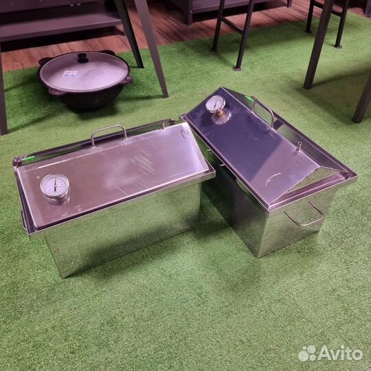 Коптильня горячего копчения коптилка