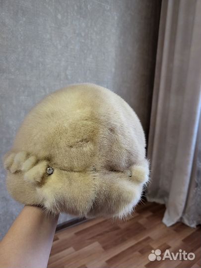 Шапка норковая женская