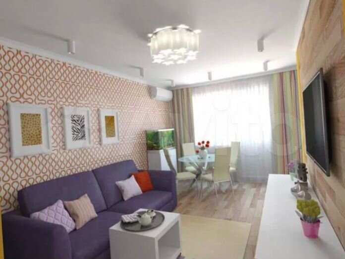 2-к. квартира, 49 м², 8/20 эт.