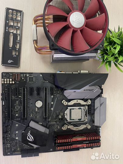 Комплект i7 7700k +z270f +32 gb +кулер