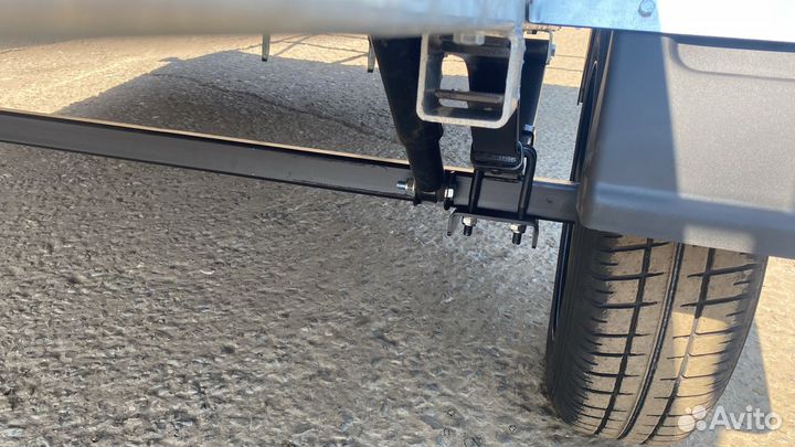 Прицеп Кремень Профи 2,5х1,5 с тентом 70 см