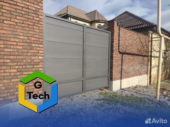 Секционные ворота