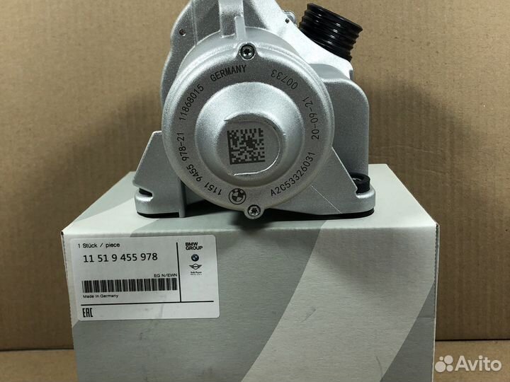 Водяной насос BMW N54-55 11519455978