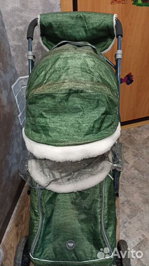 Детские санки коляска