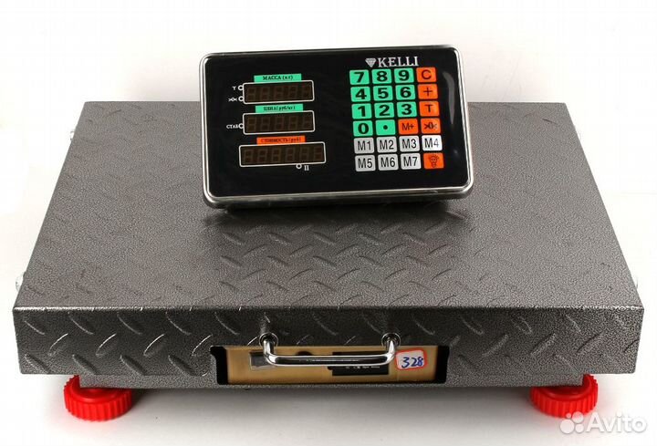 Весы напольные беспроводные электронные 300кг