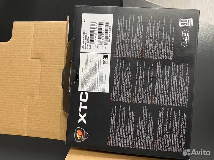 Cougar xtc 500w 80 plus