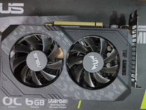 Видеокарта Asus GTX 1660 6gb