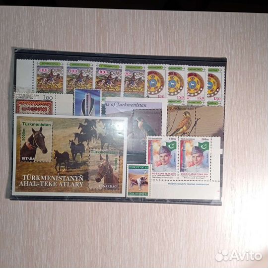 Марки Туркменистана и до.стран