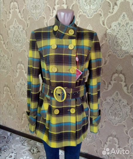 Полупальто драповое