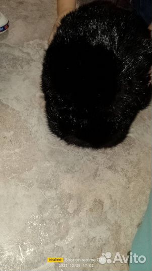 Шуба норковая женская С шапкой