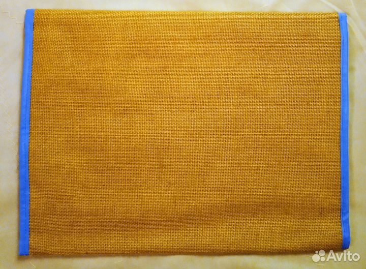 Папка-сумка плоская рогожка