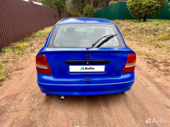 Opel Astra 1.6 МТ, 1999, 180 000 км