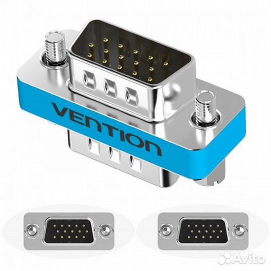 Переходник VGA(M) - VGA(M) Vention #244284