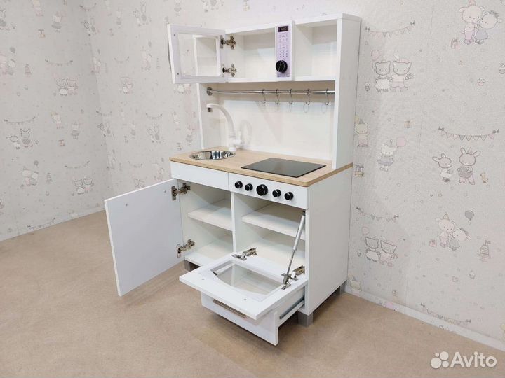 Детская кухня с подсветкой как IKEA икеа икея