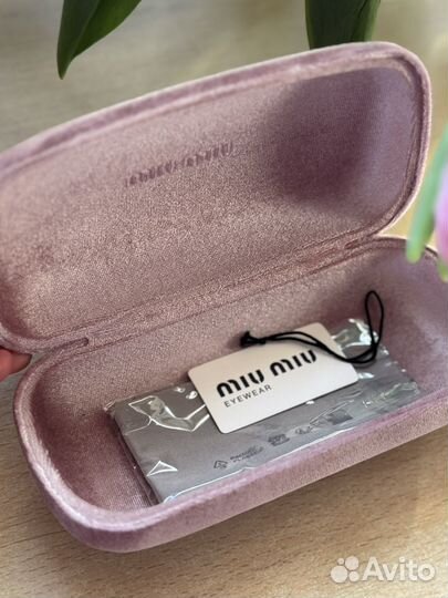 Miu Miu cat-eye очки оригинал