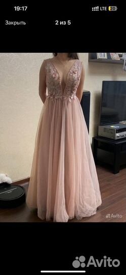 Платье на выпускной р.40-42