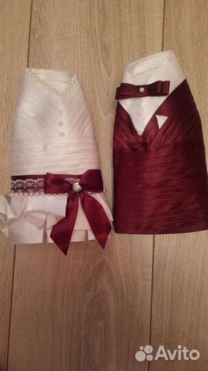 Одежда для свадебного шампанского