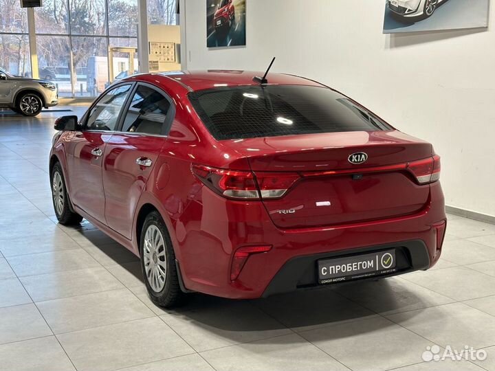 Kia Rio 1.6 AT, 2018, 123 900 км