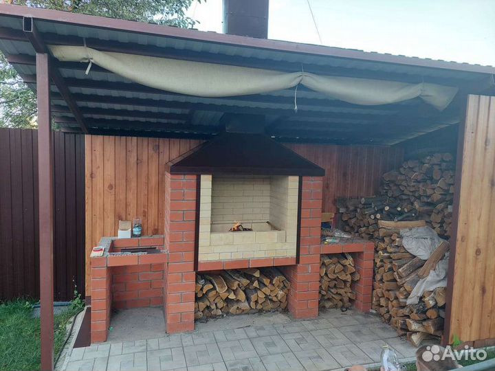 Зонт вытяжка для мангала/барбекю