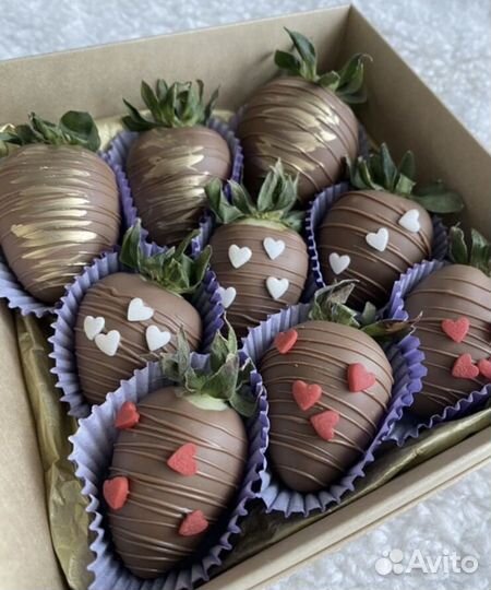 Клубника в шоколаде